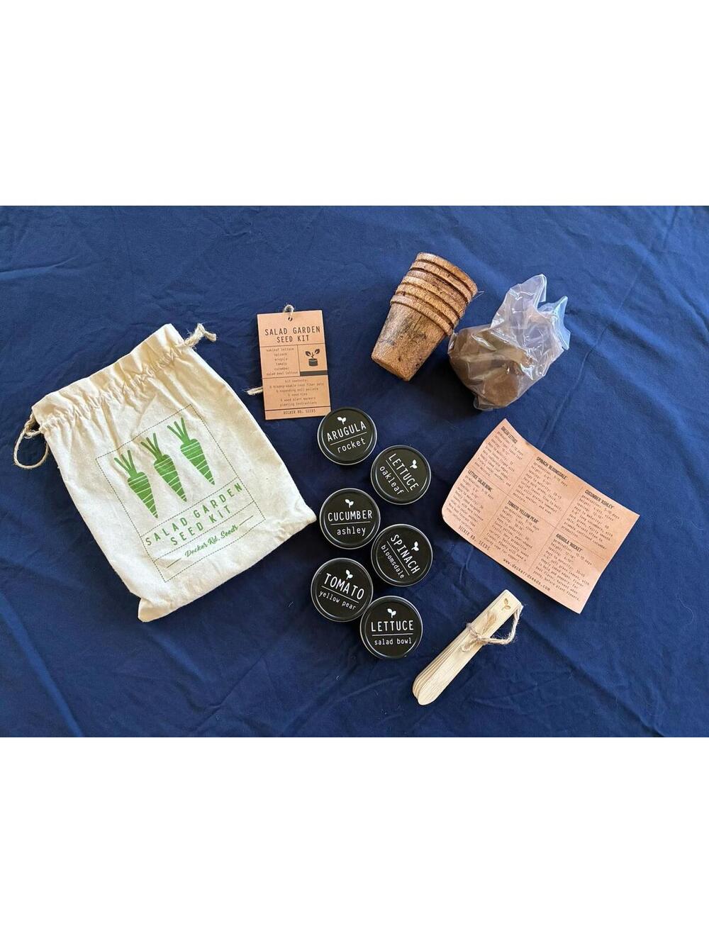 Salad Garden Seed Kit from Decker Road Seeds
